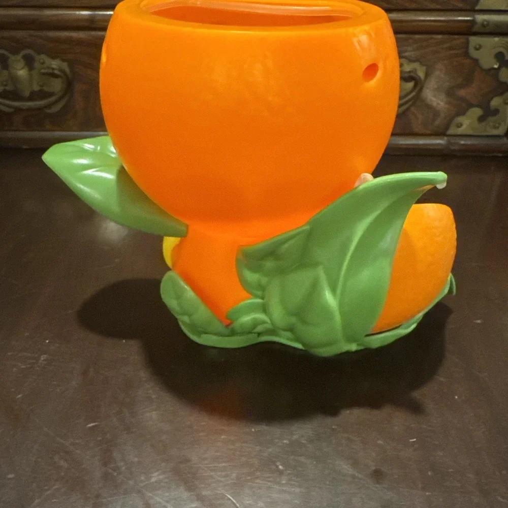 Set of 2 Disney Parks Epcot Orange Bird Flower Garden Sippy Cups